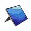 LOGITECH Combo Touch - piaskowy do iPad Pro 12,9 cala (5. generacja) - US International Qwerty