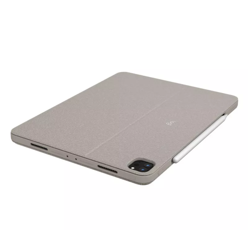 LOGITECH Combo Touch - piaskowy do iPad Pro 12,9 cala (5. generacja) - US International Qwerty