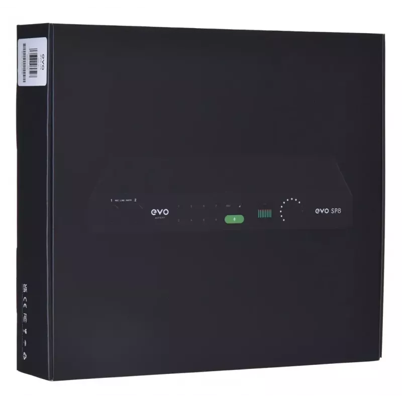 8-kanałowy przedwzmacniacz mikrofonowy Audient EVO SP8 24-bit 96kHz
