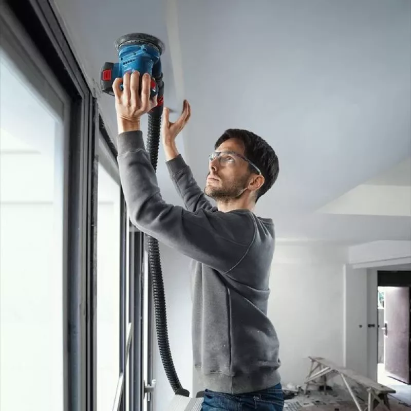 Bosch GEX 185-LI Professional Szlifierka mimośrodowa 10000 OPM Niebieski