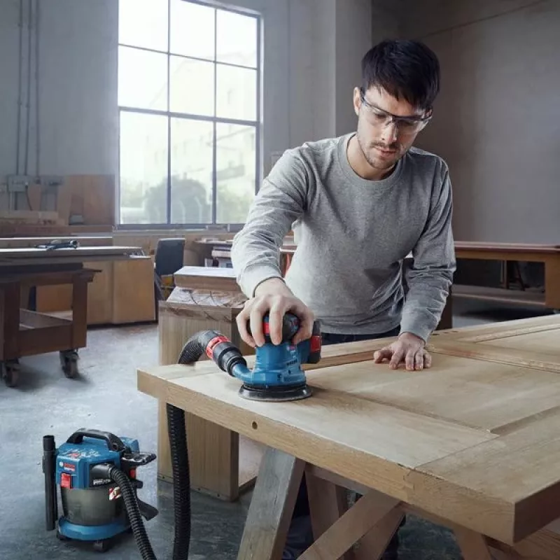 Bosch GEX 185-LI Professional Szlifierka mimośrodowa 10000 OPM Niebieski