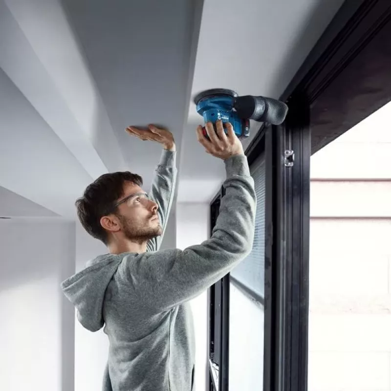 Bosch GEX 185-LI Professional Szlifierka mimośrodowa 10000 OPM Niebieski