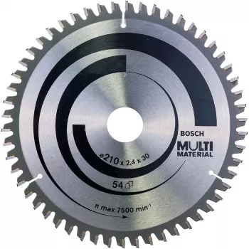 Bosch Tarcze do pilarki tarczowej Multi Material, aluminium, 21 cm, Bosch, 235 g, 1 szt.