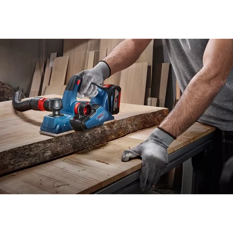 Bosch GHO 185-LI Czarny, Niebieski 14000 RPM