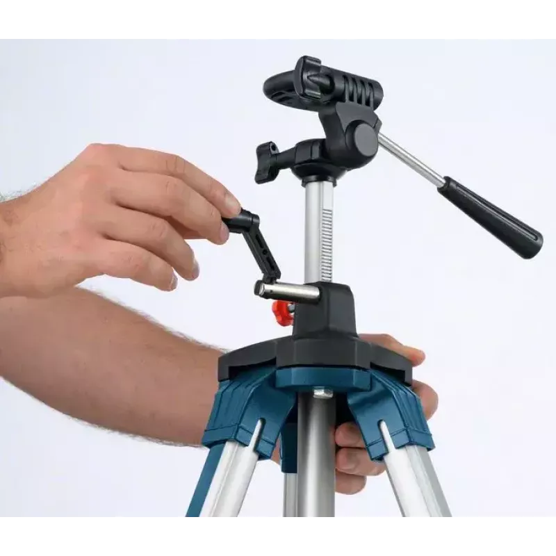 Bosch BT 250 Professional statyw Poziomica laserowa 3 nóg Niebieski, Biały