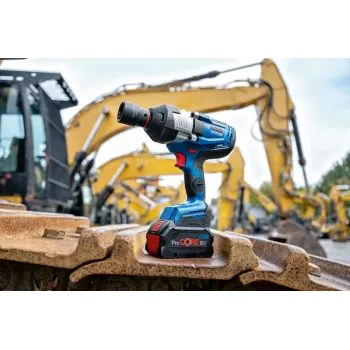 Klucz udarowy akumulatorowy Bosch GDS 18V-1600 HC — moment obrotowy 1600 Nm, system akumulatorów 18V