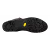 Salewa MTN Trainer Mid GTX Męskie Dorosłe Węgiel Szary Czerwony Skóra Zamsz Vibram