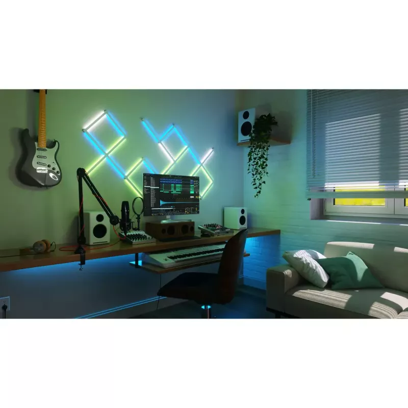 Zestaw rozszerzający Nanoleaf Lines Squared Inny Biały RGB IP20