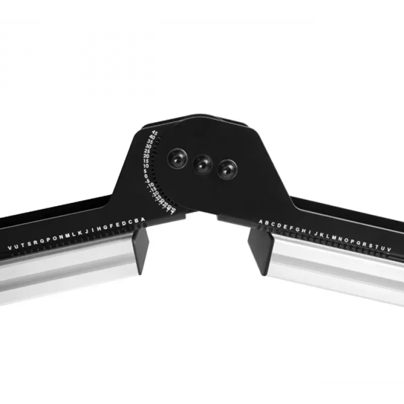 Łącznik regulacji kąta B-Tech BT8390 45° obrotu Czarny