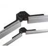 Łącznik regulacji kąta B-Tech BT8390 45° obrotu Czarny