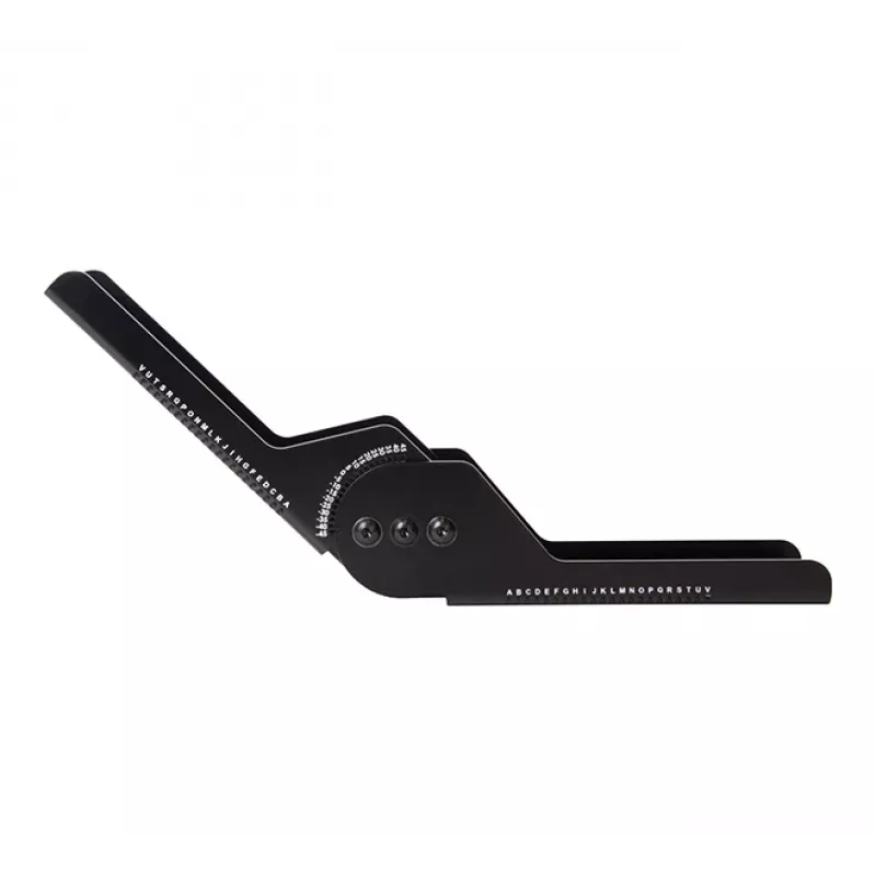 Łącznik regulacji kąta B-Tech BT8390 45° obrotu Czarny