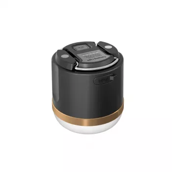 Zasilana bateriami latarnia kempingowa EcoFlow SCLI-B — 400 lm, 3 600 mAh, wejście USB‑C, obudowa ABS+TPR