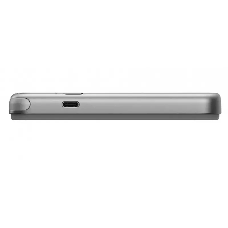 Power bank EcoFlow Rapid 5000 (Lithium-Ion 5000 mAh, PD fast charge, 30 W total, wireless, USB-C, srebrny)