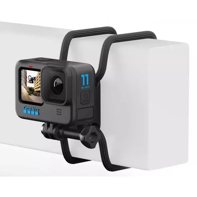 Zestaw mocujący GoPro Flexible Grip Mount do wszystkich kamer HERO, czarny plastikowy
