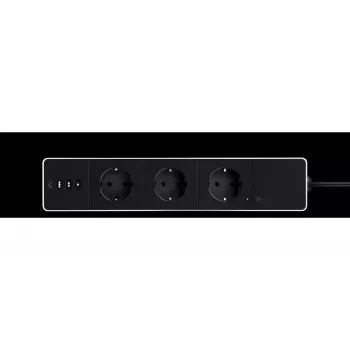 Listwa zasilająca Eve Energy Strip Czarno-Biała 3 gniazda AC 120-230 V 1,9 m