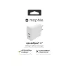 mophie Akcesoria-ładowarka ścienna-USB-C-PD-DUAL-67W-GAN-Biały-EU (2xUSBC)