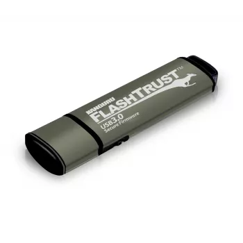 Kanguru FlashTrust™ USB 3.0 32GB |Secure Flash Drive| Secure Firmware | Physical Write Protect Switch |Protects Against BadUSB | Compliance with NIST requirements for implementation