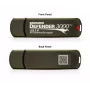Kanguru Defender 3000™ SuperSpeed USB 3.0 | Bezpieczna pamięć flash | FIPS 140-3 Level 3 w toku, FIPS 140-2 Level 3 Certified | Sprzętowe szyfrowanie AES-XTS 256-bit | Zgodność z TAA