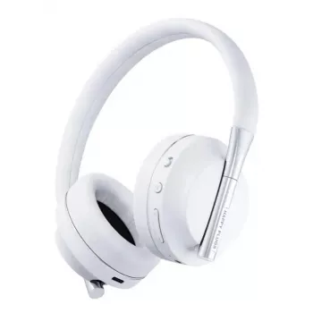 Headset Tura Scandinavia AB PLAY — Wired & Wireless (Bluetooth), USB-C, Supraaural, 20–20,000 Hz, biały, 170 g