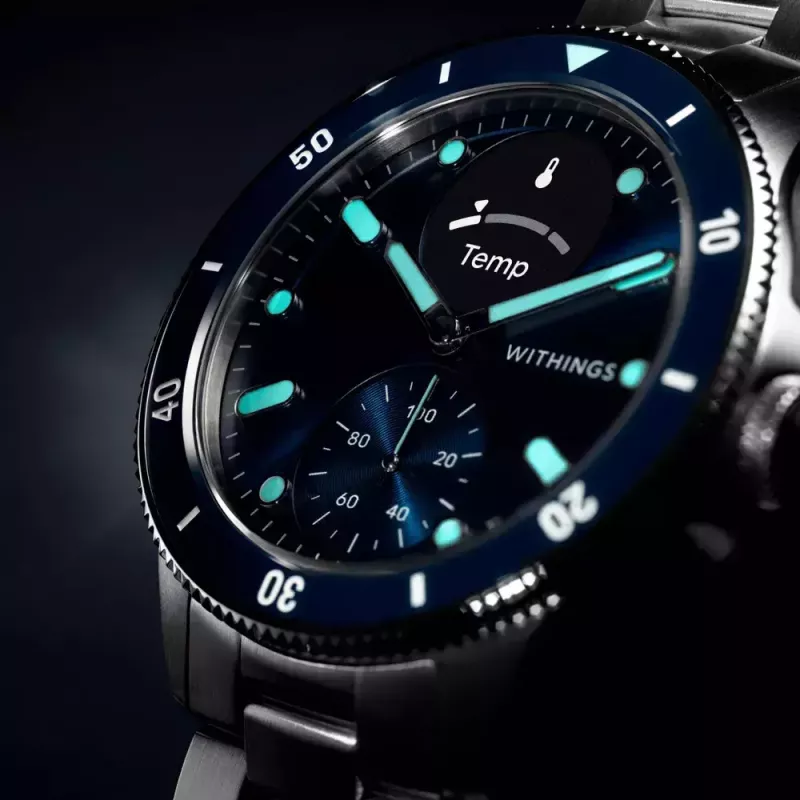Smartwatch Withings ScanWatch Nova Stal nierdzewna