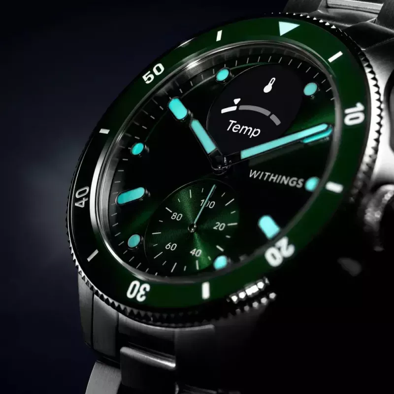 Smartwatch Withings ScanWatch Nova Stal nierdzewna