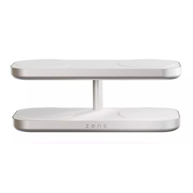 ZENS Quattro Wireless Charger Pro 4 Biały