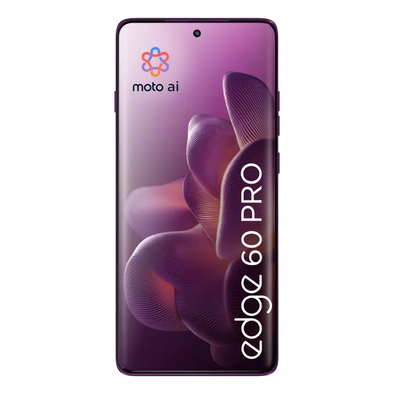 Motorola edge 60 pro 16.9 cm (6.67 cal) Dual SIM Android 15 5G USB Type-C 12 GB 512 GB 6000 mAh Fioletowy