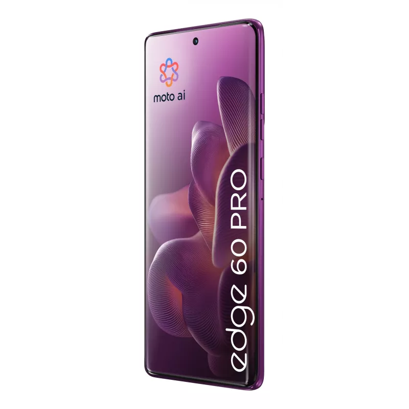 Motorola edge 60 pro 16.9 cm (6.67 cal) Dual SIM Android 15 5G USB Type-C 12 GB 512 GB 6000 mAh Fioletowy