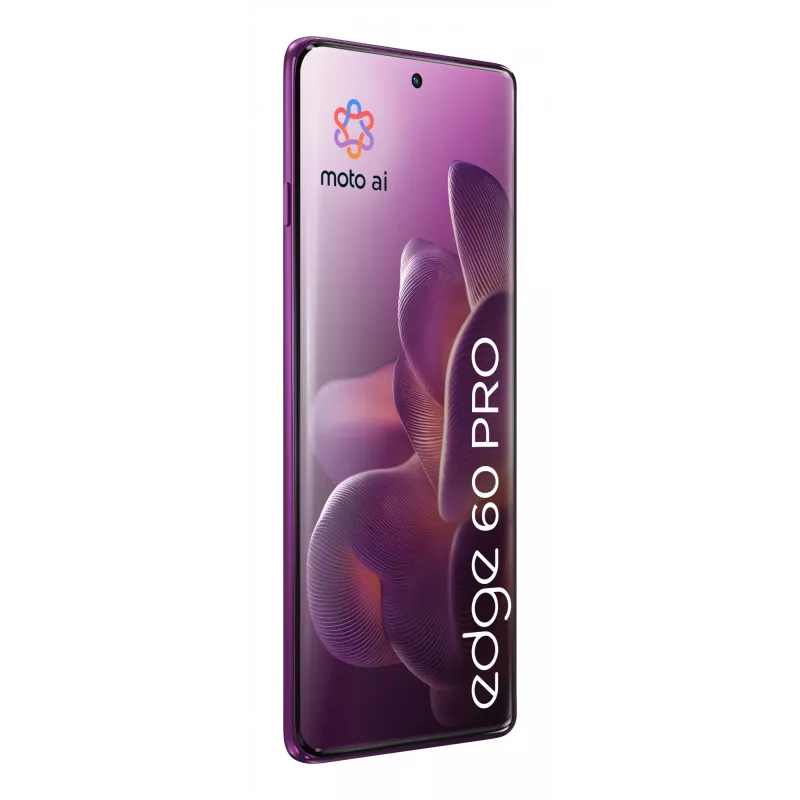 Motorola edge 60 pro 16.9 cm (6.67 cal) Dual SIM Android 15 5G USB Type-C 12 GB 512 GB 6000 mAh Fioletowy