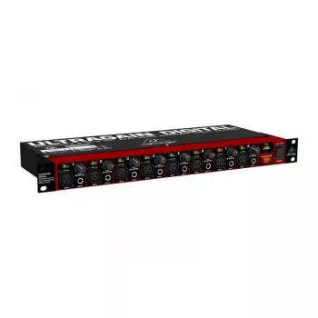 Behringer ULTRAGAIN DIGITAL ADA8200 8-kanałowy konwerter AD/DA, 24-bit/48 kHz, wejścia/wyjścia XLR, do montażu w racku