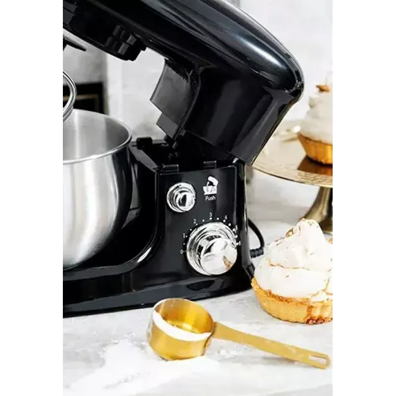 Robot kuchenny Adler AD 4226b — 700 W (maks. 1200 W), misa ze stali nierdzewnej 3 L, 6 prędkości, planetarny system mieszania