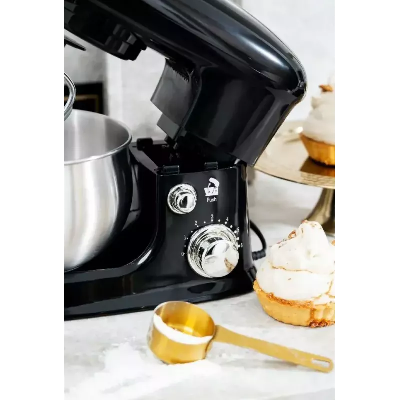 Robot kuchenny Adler AD 4226b — 700 W (maks. 1200 W), misa ze stali nierdzewnej 3 L, 6 prędkości, planetarny system mieszania
