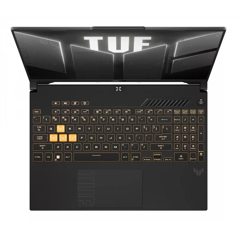 ASUS TUF Gaming F16 FX607VJ-RL001W laptop Intel Core 5 210H 40,6 cm (16 cali) WUXGA 16 GB DDR4-SDRAM 512 GB SSD NVIDIA GeForce RTX 3050 Wi-Fi 6 (802.11ax) Windows 11 Home Czarny, Szary