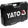 Zestaw narzędzi mechanicznych Yato YT-39009 — 68-częściowy zestaw, napęd 1/4 cala, czarna walizka