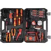 Zestaw narzędzi mechanicznych Yato YT-39009 — 68-częściowy zestaw, napęd 1/4 cala, czarna walizka