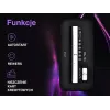 Niszczarka TRACER Edge10L cięcie krzyżowe, pojemność do 10 arkuszy, ścinki 6 mm, kosz 10 l, czarna