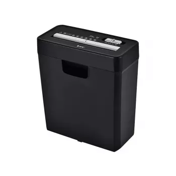 Niszczarka TRACER Edge10L cięcie krzyżowe, pojemność do 10 arkuszy, ścinki 6 mm, kosz 10 l, czarna
