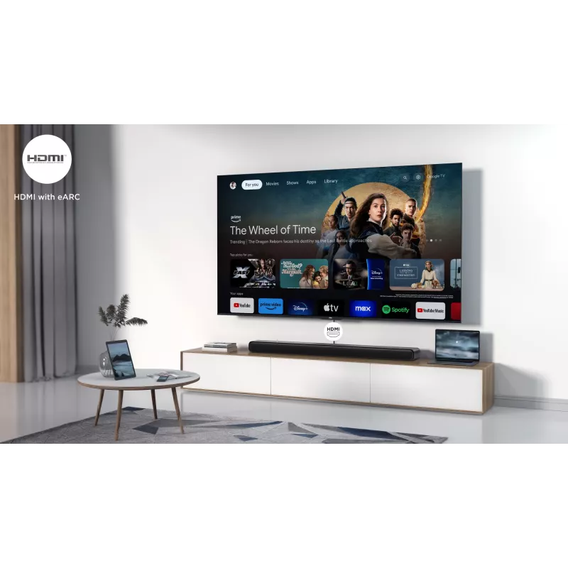 TCL S S45H Klasa 2.0 Soundbar z Dolby Atmos, DTS Virtual:X i strumieniowaniem Bluetooth