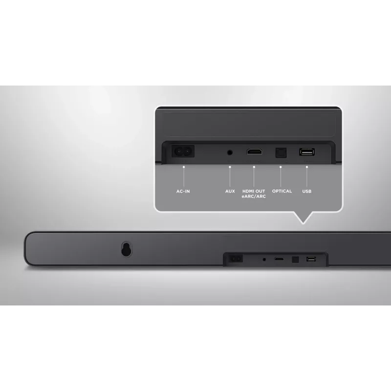 TCL S S45H Klasa 2.0 Soundbar z Dolby Atmos, DTS Virtual:X i strumieniowaniem Bluetooth