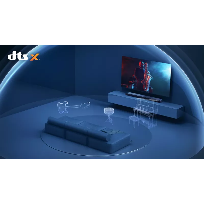 TCL S S45H Klasa 2.0 Soundbar z Dolby Atmos, DTS Virtual:X i strumieniowaniem Bluetooth