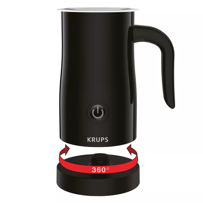 Krups XL1008 Automatyczny spieniacz/podgrzewacz mleka, czarny