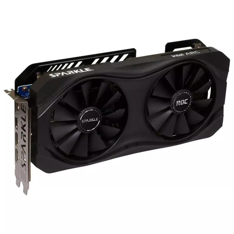Karta graficzna Sparkle SA770R-16GOC — Intel Arc A770 ROC, 16 GB GDDR6, PCIe 4.0, 281×131×51 mm
