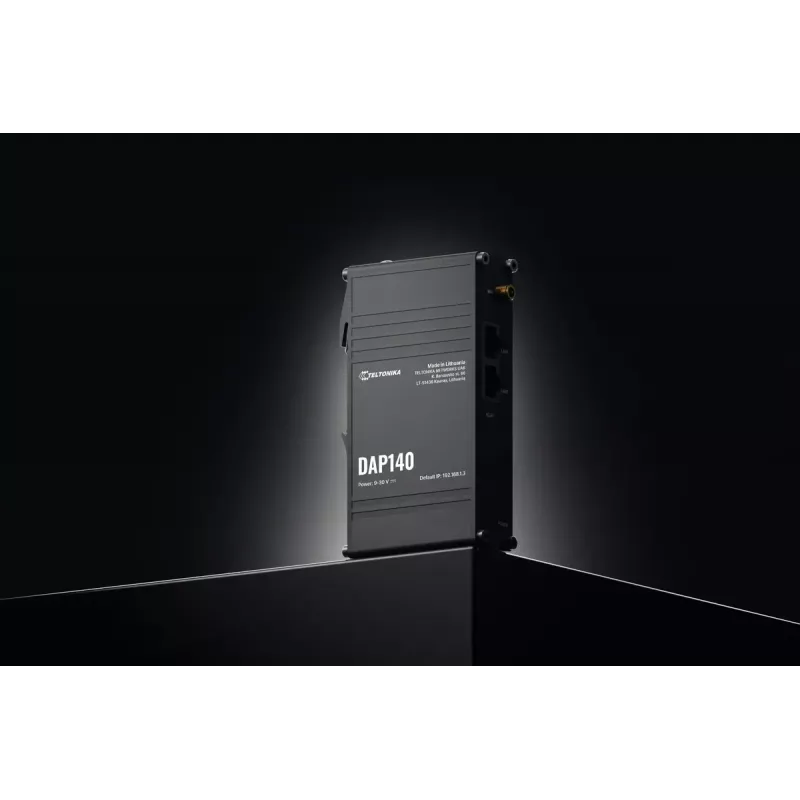 Bezprzewodowy punkt dostępowy Teltonika DAP140 300 Mbit/s PoE Czarny