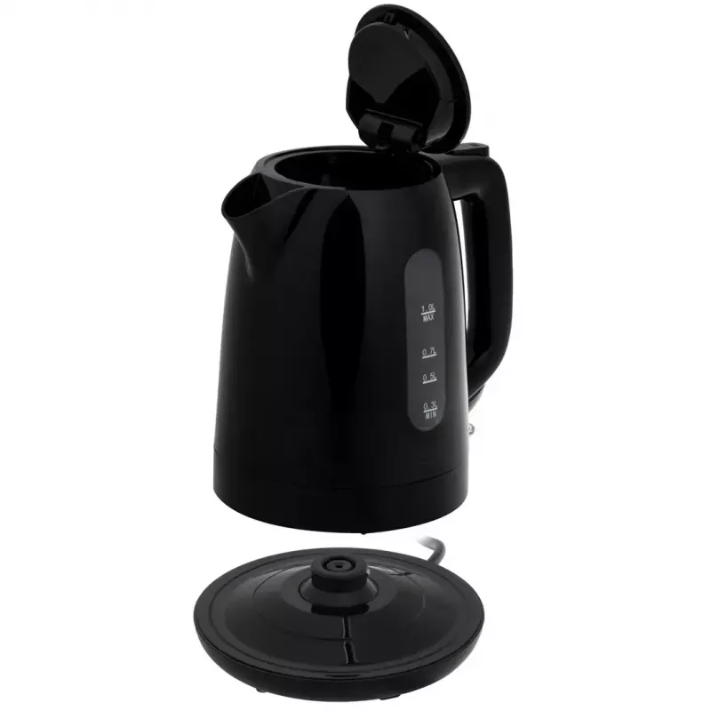 Czajnik elektryczny Adler AD 1380B — 1,7 l, do 2200 W, czarny, podstawa 360°