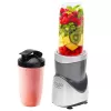 Blender stołowy Adler AD 4084 Zestaw Smoothie — 500 W (maks. 1200 W), szklany dzbanek 0,7 L, zdejmowana misa, czarny