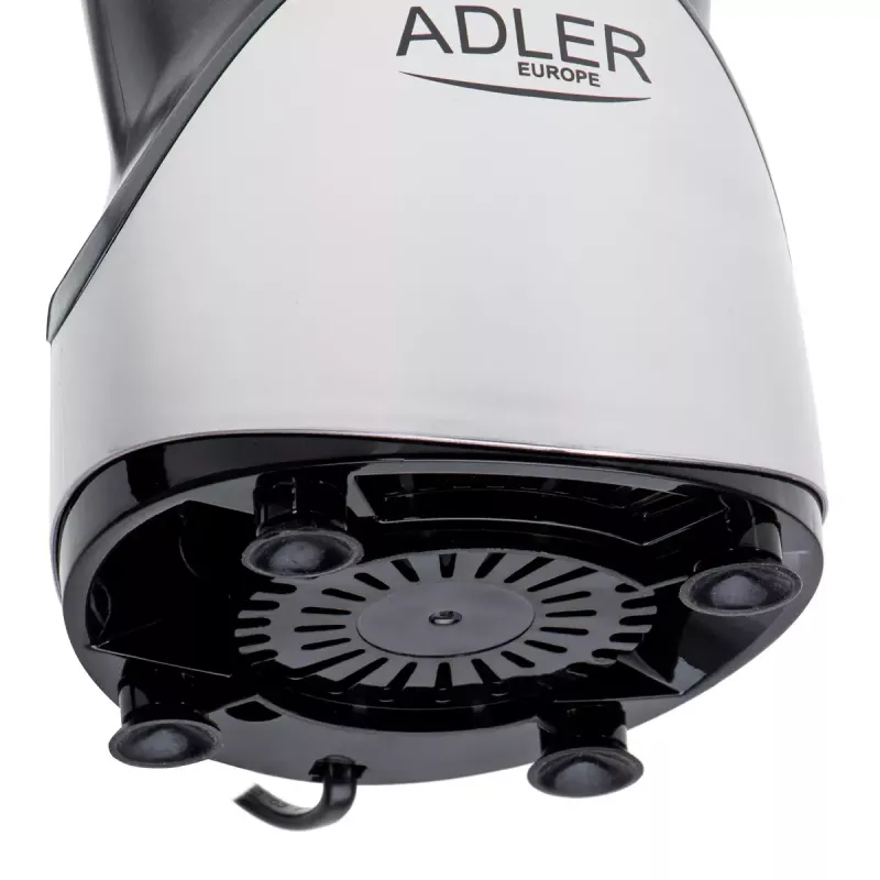 Blender stołowy Adler AD 4084 Zestaw Smoothie — 500 W (maks. 1200 W), szklany dzbanek 0,7 L, zdejmowana misa, czarny