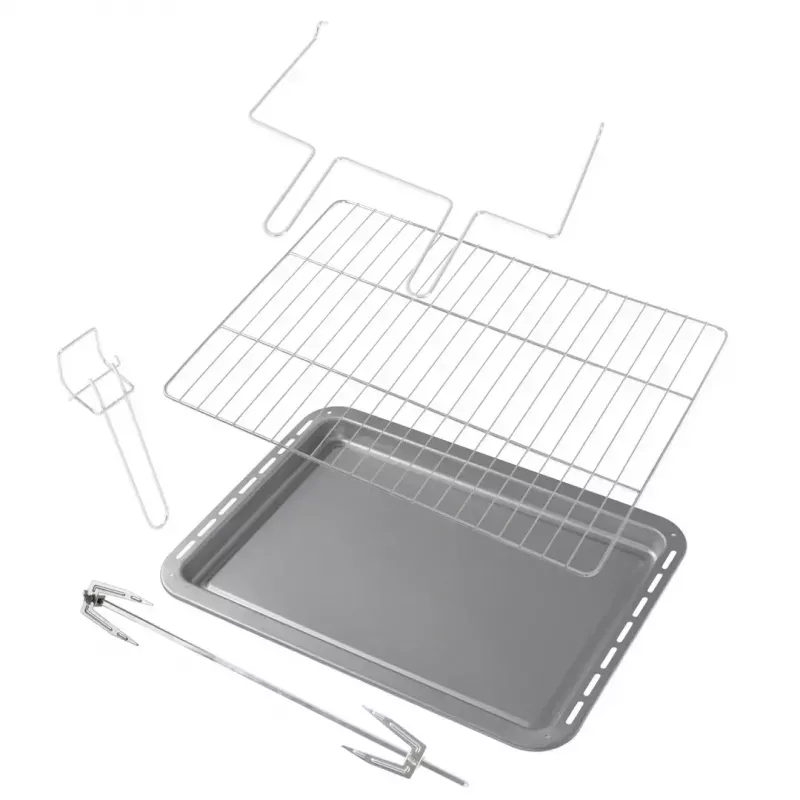 Mini piekarnik Adler AD 6030 — 30 L / 1500 W, timer mechaniczny, rożen, 230°C, wolnostojący, czarny