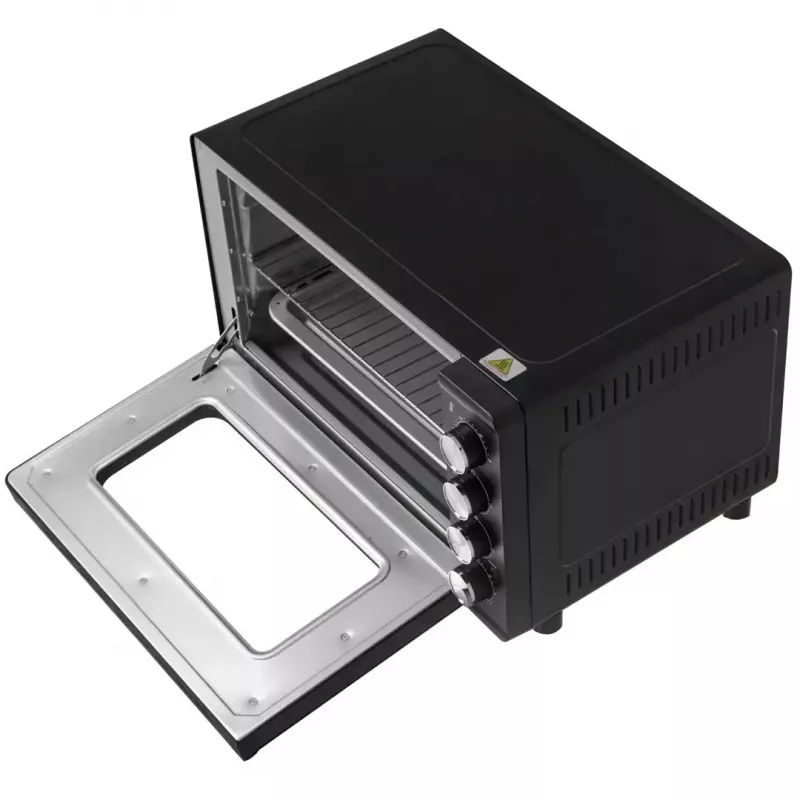 Mini piekarnik Adler AD 6030 — 30 L / 1500 W, timer mechaniczny, rożen, 230°C, wolnostojący, czarny