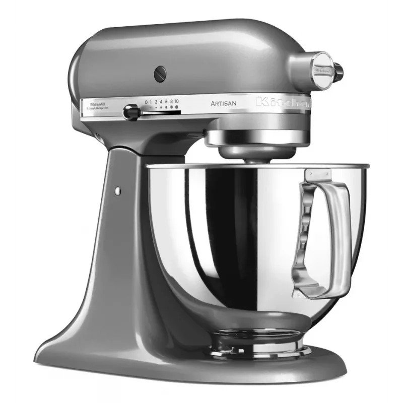 KitchenAid 5KSM125ECU Mikser stojący 300 W Srebrny