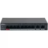 Dahua Technology DH-CS4010-8ET-110 przełącznik sieciowy Zarządzalny L2 Fast Ethernet (10/100) Power over Ethernet (PoE) Czarny